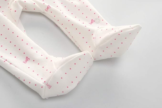 Kiddiezoom Baby and Toddler Boys'Snug Fit Footed One-Piece Romper Jumpsuit Cotton Cotton Footed Outfit-BubblyBeeBaby