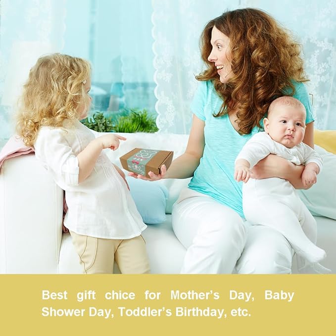 Baby Neck Pillows, Comfortable Baby Travel Head Neck Support Pillow for Car Seat Stroller Pushchair, Soft PP Cotton Travel Pillow for 0-1 Year Old Toddler Infant Newborn, Bee-BubblyBeeBaby