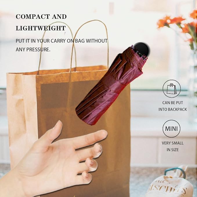 stroller sunshade Clip-on adjustable universal, adjustable steering angle, reinforced umbrella frame, compact and lightweight, suitable for all kinds of strollers Red, Red…-BubblyBeeBaby