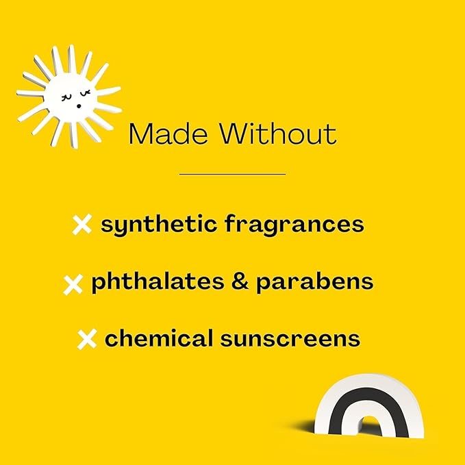 Hello Bello Mineral SPF 50 Face & Body Sunscreen Stick, Water Resistant and Reef Friendly Roll On Sun Protection, 1oz-BubblyBeeBaby