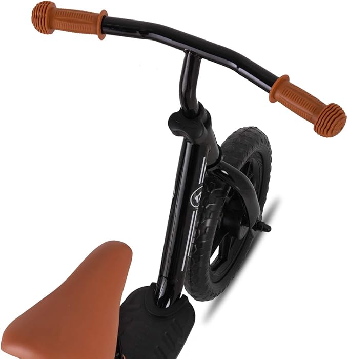 JOYSTAR 10"/12" Toddler Balance Bike for Girls & Boys, Ages 18 Months to 5 Years, Kids Push Bike with Footrest & Adjustable Seat Height, First Birthday Gifts for 2-5 Boys Girls-BubblyBeeBaby