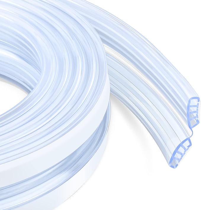 HOMREALM Baby Proofing,6.6ft(2M),Silicone Soft Corner Protectors with Pre-Taped Strong Adhesive, Edge Protectors for Sharp Corners of Cabinets, Tables-BubblyBeeBaby