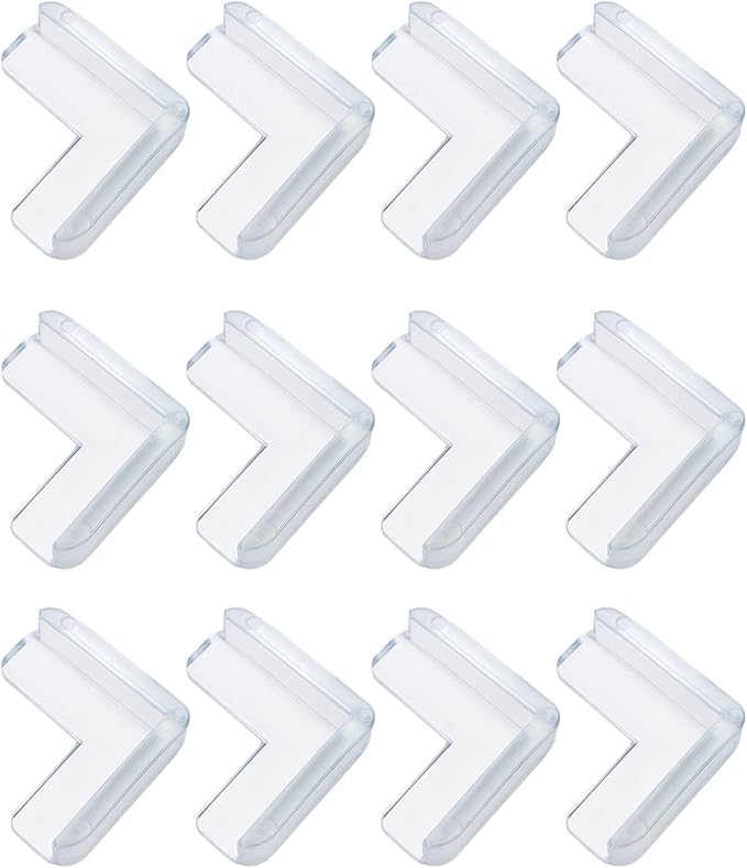 12pcs, Table , Baby, Corner Guards for Furniture, Corner Bumpers, Table Corner Protector for Baby-BubblyBeeBaby