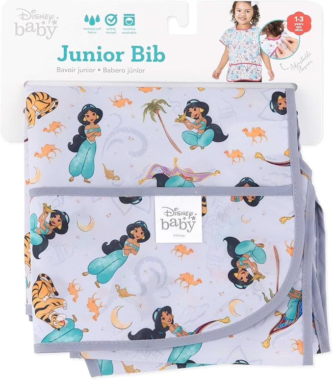 Bumkins Bibs - Toddler Bibs, Waterproof, Large for 1-3 Years, Short Sleeve-BubblyBeeBaby