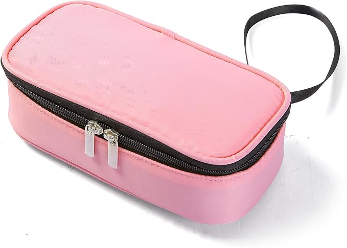 Insulated Breastmilk Cooler Bag with 2 Ice Packs - Breastmilk Cooler Organizer Bag for Daycare, Breastfeeding Mom Travel Outdoor-BubblyBeeBaby