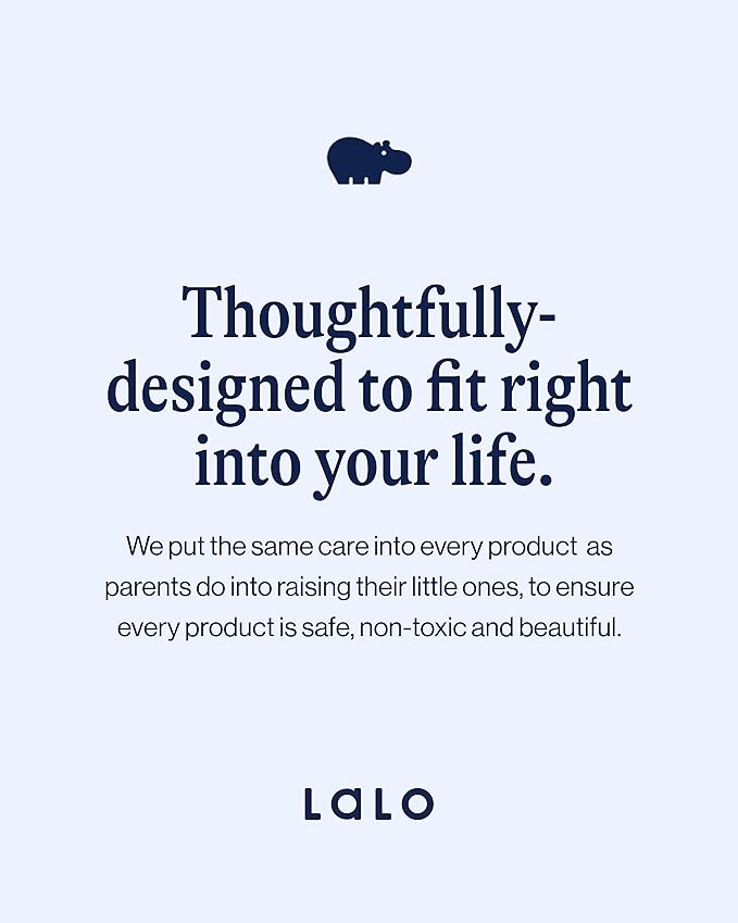 Lalo The Bib - Waterproof, Non-Toxic Silicone Baby Bib with Adjustable Neck Band & Silicone Food Pouch Catcher, Set of 2-BubblyBeeBaby