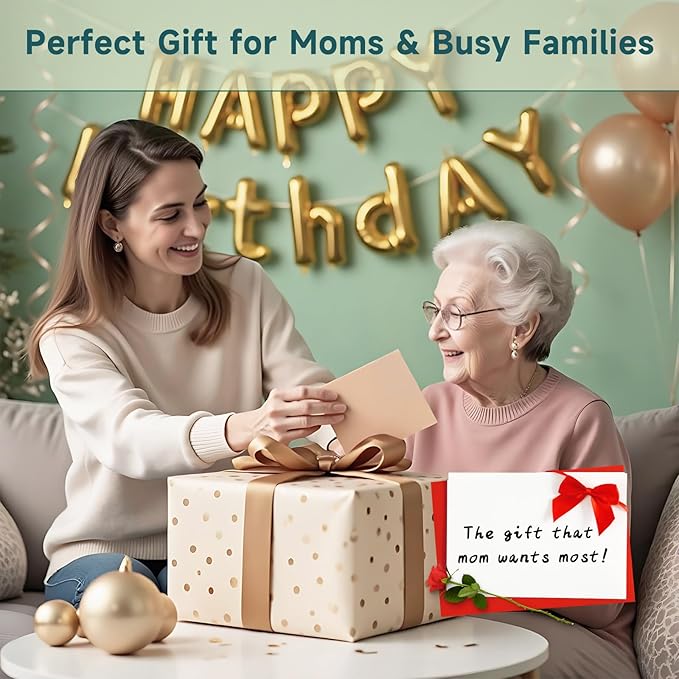 21.5 Inch Smart Digital Calendar – Electronic Chore Chart & Planner with 1920x1080P IPS Touchscreen, Weekly/Monthly Family Organizer for Wall or Desk, White 2025 New Version-BubblyBeeBaby