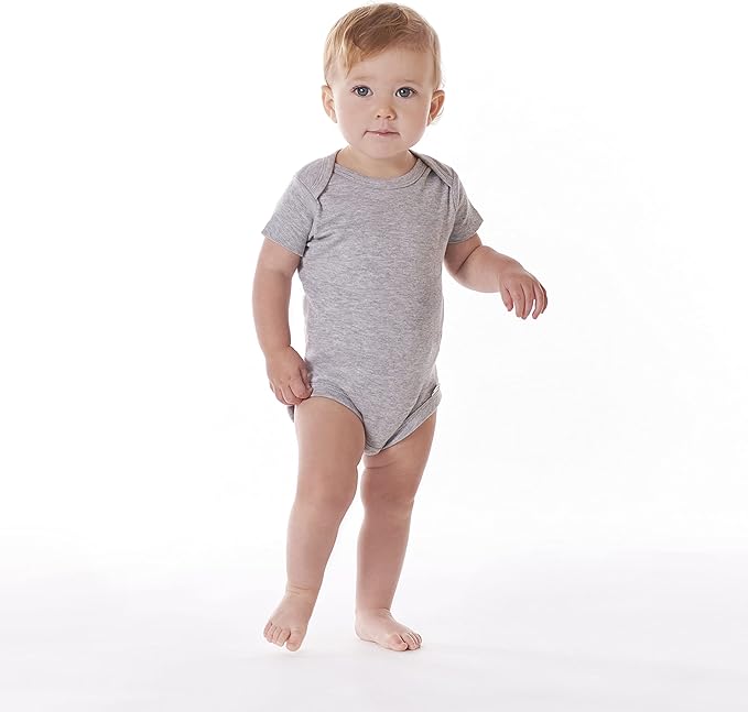 Gerber baby-boys 5 Pack Onesies Multi-packs Bundle Interlock 180 Gsm-BubblyBeeBaby