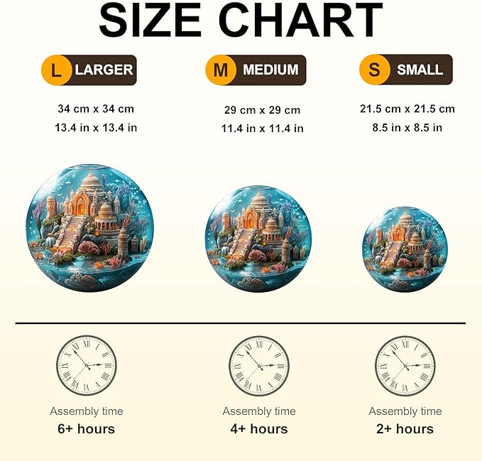 Jigfoxy Wooden Puzzles for Adults, Indian Temple Sanctua Wood Puzzles Adult, Unique Animal Shape Wooden Jigsaw Puzzles for Adults, Birthday Gifts for Puzzle Lovers, Family, Friend (S-8.5*8.5in-100pcs)-BubblyBeeBaby