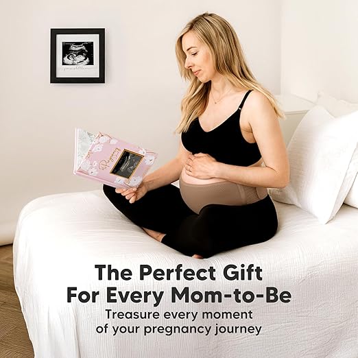 KeaBabies Maternity Belly Bands for Pregnant Women - Soft & Breathable Pregnancy Belly Support Band, Adjustable Maternity Belt for Back, Pelvic Support, Comfortable, Easy to Use (Warm Tan, M/L)-BubblyBeeBaby