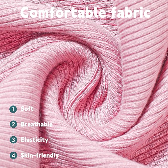 12 Pack Girls Leggings Toddler Girl Pants Casual Yoga Pants for Girls High Waisted Stretch Leggings Kids-BubblyBeeBaby