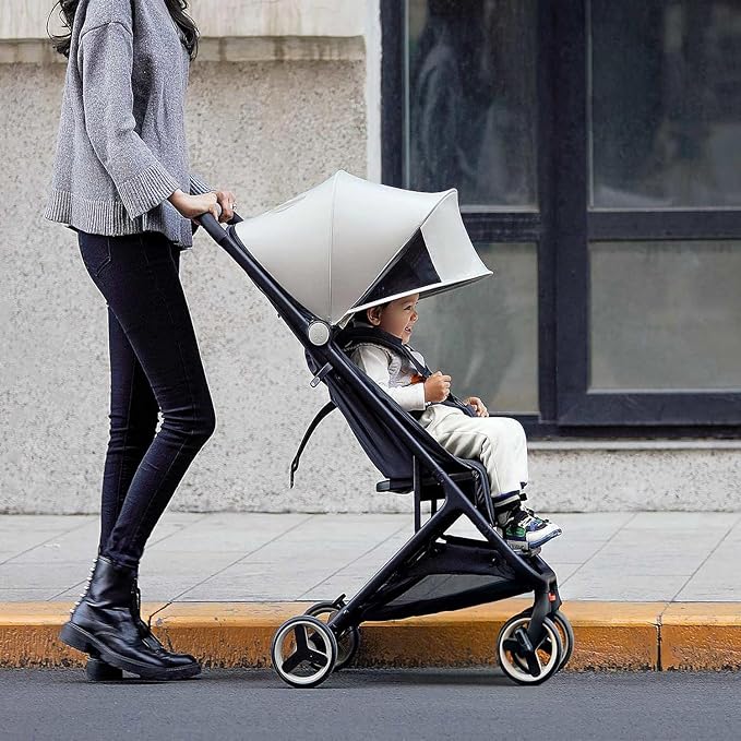 Baby Stroller Cup Holder with Phone Holder, 3-in-1 Bottle Holder, 360 Removable Degrees Rotation Drink Holder for Wheelchair, Stroller, Bike, Walker, Scooter, Bicycle, Uppababy, Nuna, Bugaboo, Doona.-BubblyBeeBaby