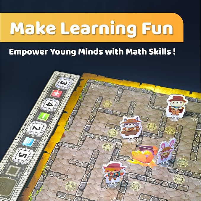 iCore Math Games for Kids, Adults Stress Relief ADHD Math Toys, Smart Learning, Multiplication, Division, Addition, and Subtraction.-BubblyBeeBaby