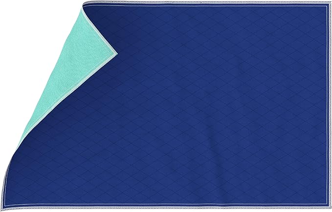 Inspire Waterproof Mattress Protector, Dark Colored to Hide Stains, Extra Large 34 x 54, Quilted Bed Pad for Incontinence Washable, for Adults and Kids-BubblyBeeBaby