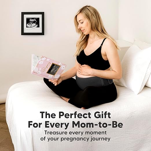 KeaBabies Maternity Belly Bands for Pregnant Women - Soft & Breathable Pregnancy Belly Support Band, Adjustable Maternity Belt for Back, Pelvic Support, Comfortable, Easy to Use (Midnight Black, M/L)-BubblyBeeBaby