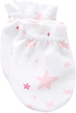 Unisex Baby Cotton Scratch Mittens For Newborn Baby Boys Girls Mittens Accessory 0-6 Months-BubblyBeeBaby