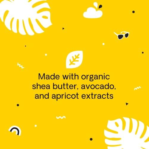 Hello Bello Mineral SPF 55 Sunscreen Lotion with Prebiotics, Water Resistant and Reef Friendly Sun Protection for Babies and Kids, 3 fl oz (Pack of 1)-BubblyBeeBaby