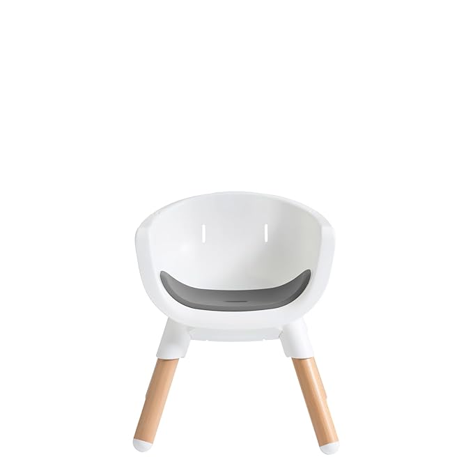 Joie Chai Multi-Mode Highchair - European Beech Wood, Convertible, 9+ Modes, Birth up to 60 lb. (Shadow)-BubblyBeeBaby