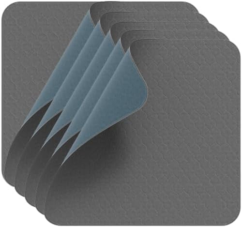 Inspire Underpads | Stain Hiding Gray Reusable Incontinence Bed Pads | Waterproof Mattress Pad | for Adults Babies and Dogs (34 X 36 - 6 Pack)-BubblyBeeBaby