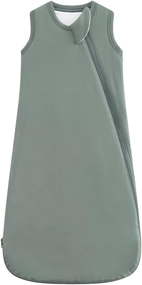 HAPIU Unisex Rayon Made from Bamboo Baby Sleep Sack TOG 1.0, 2-Way Zipper YKK, Wearable Blanket Baby-BubblyBeeBaby