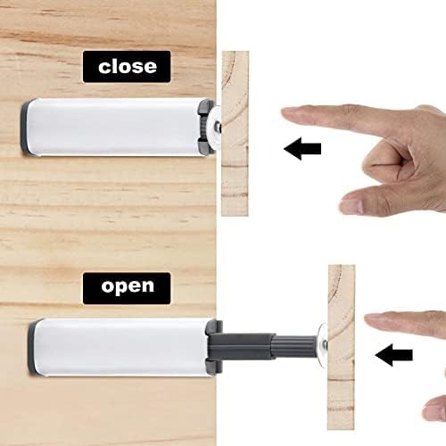 20Pack Push to Open Door Catch, Heavy Duty Touch Latch, Magnetic Push Latches Kitchen Door Push Release Latch for Cabinet for Kitchen Closet Door Closing & Drawer Closure Pop Out-BubblyBeeBaby