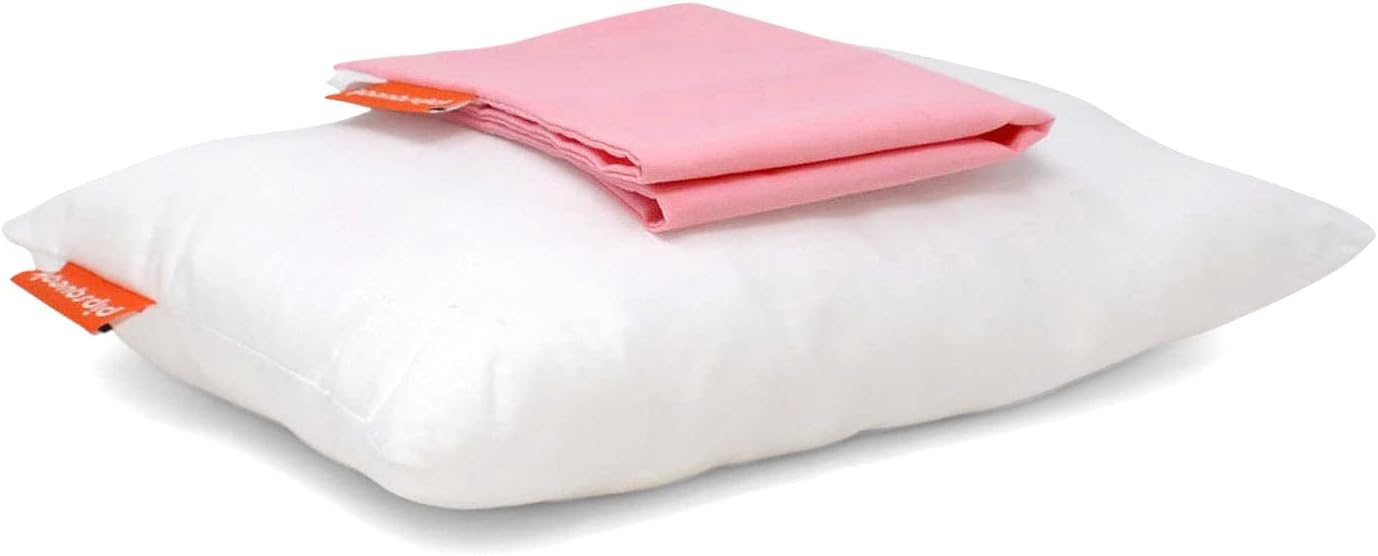 Pipsqueak Pillow - Small, Mini, Tiny - 11 x 7 in - Perfect for Travel, Cars, Airplanes, Camping, Dogs, Toddlers, Kids, Lumbar, Knees and Neck - Ages 2 Yrs and Up