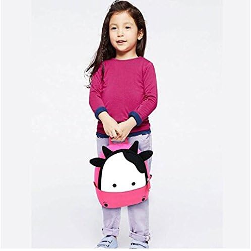 JiePai Cow Toddler Kids Backpack with Harness Leash for Boys Girls Age 1-3-BubblyBeeBaby