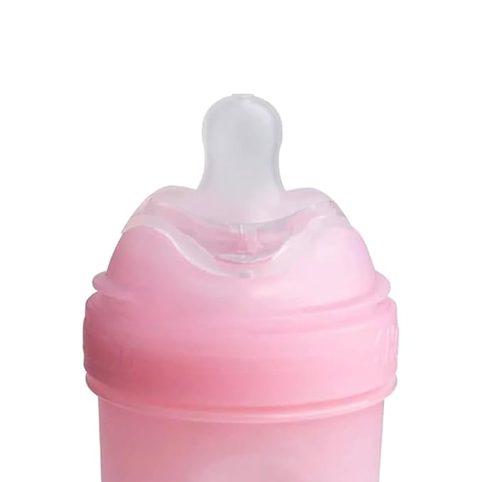 Herobility Double Anti-Colic Silicone Nipples, Baby Bottle Teats, Breast Like Shaped Nipples - Fits Herobility's & Eco Baby Bottles | Pack of 2 (Extra Large Size)-BubblyBeeBaby