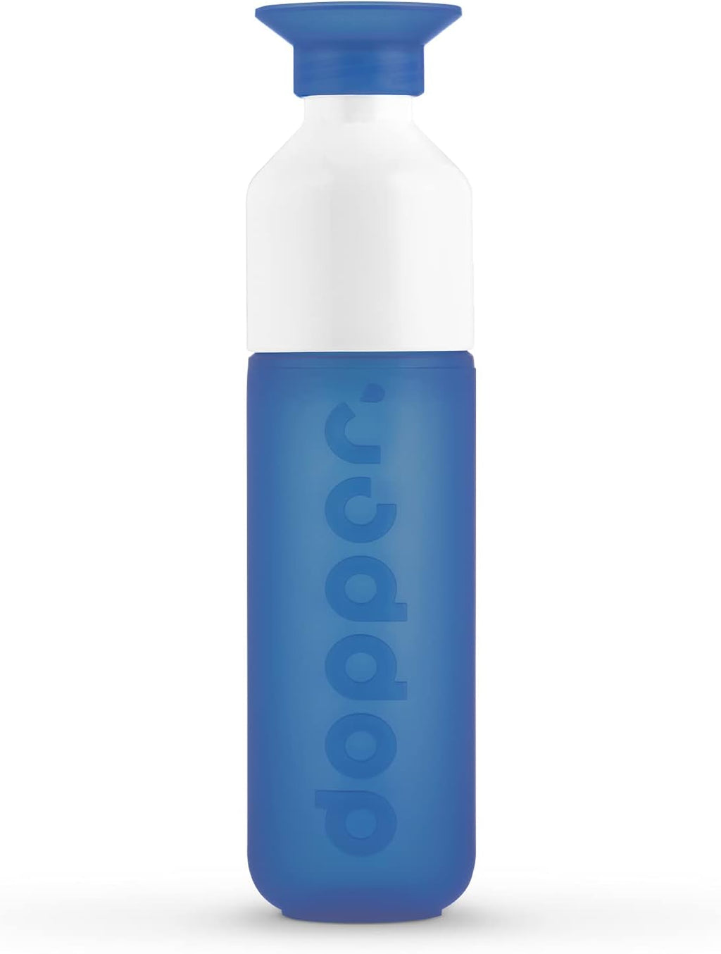 Preserve Dopper Water Bottle, 15.25 Ounce, Pacific Blue