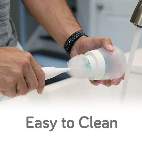 Nanobebe Flexy Silicone Baby Bottle, Anti-Colic, Natural Feel, Non-Collapsing Nipple, Non-Tip Stable Base, Easy to Clean 2-Pack, Sage, 9oz-BubblyBeeBaby