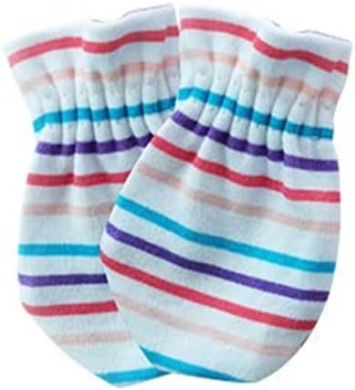 Unisex Baby Cotton Scratch Mittens For Newborn Baby Boys Girls Mittens Accessory 0-6 Months-BubblyBeeBaby