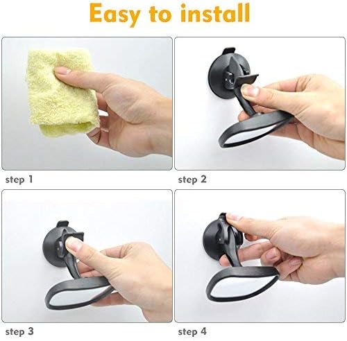 Baby Car Mirror Forward View Safety Mirror Rear Facing Kids, Baby Seat & Child-BubblyBeeBaby