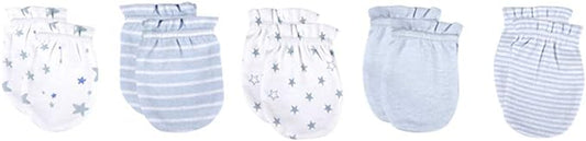 Unisex Baby Cotton Scratch Mittens For Newborn Baby Boys Girls Mittens Accessory 0-6 Months-BubblyBeeBaby