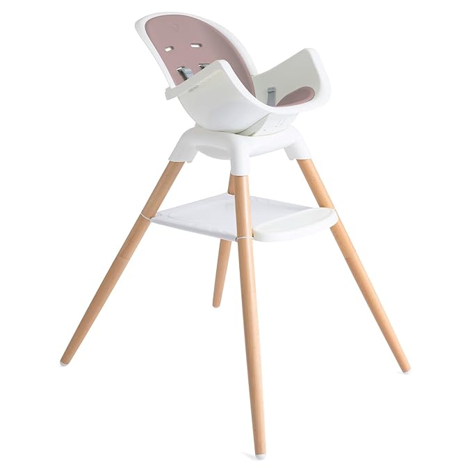 Joie Chai Multi-Mode Highchair - European Beech Wood, Convertible, 9+ Modes, Birth up to 60 lb. (Lola)-BubblyBeeBaby