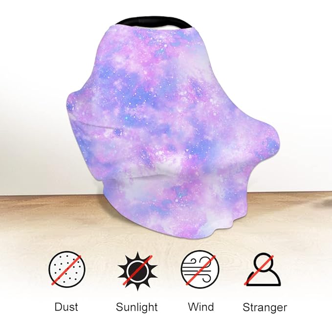 Yoofoss Nursing Cover Breastfeeding Scarf - Baby Car Seat Covers, Infant Stroller Cover, Carseat Canopy for Girls and Boys-BubblyBeeBaby