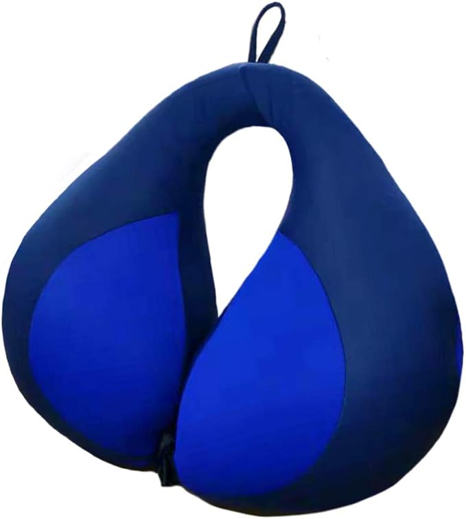 MOOB Car Seat Pillow for Toddlers,Helps Support Head and Neck,Helps Support Head and Neck Comfortably Designed for Head, Neck, and Chin Support - Gifts for Toddler/Child/Kids,Yellow +Blue-BubblyBeeBaby