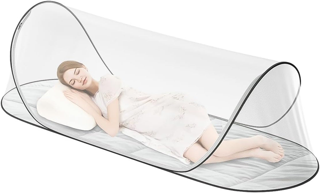 78 * 31 * 22Large Pop-Up Mosquito Net, Lightweight, Breathable, and Soft Convenient Mesh Tent,Foldable and Durable,Mosquito Net for Bed,Apply to Outdoor Athletes, Camping, Beach,Starlit Sky of Night.