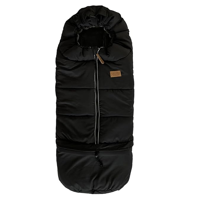 Length Ajustable Waterproof Stroller Winter Cover for All Stroller, Universal Stroller Winter Bunting Bag XL,Good for Infant to Y5 pre-School Kids-BubblyBeeBaby