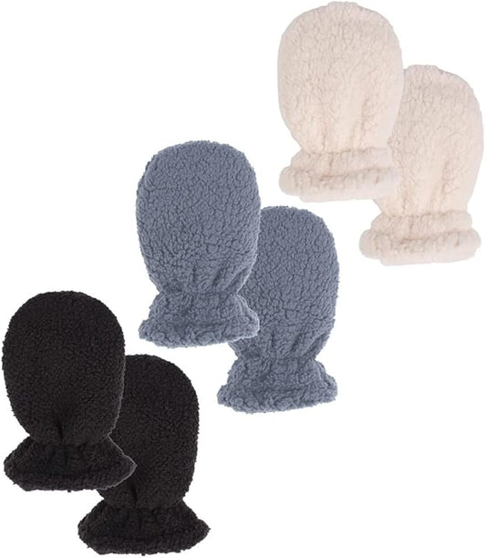 Zsedrut Baby Boys Winter Glove Warm Toddler Infant Girls Mittens Fleece Lined Gloves 1-7 Years-BubblyBeeBaby
