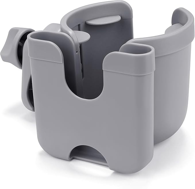 Accmor Stroller Cup Holder with Phone Holder, Bike Cup Holder, Universal Cup Holder for Uppababy Nuna Doona Strollers, 2-in-1 Cup Phone Holder for Stroller, Bike, Wheelchair, Walker, Scooter-BubblyBeeBaby
