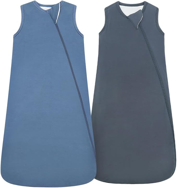 HAPIU Unisex Rayon Made from Bamboo Baby Sleep Sack TOG 1.0, 2-Way Zipper YKK, Wearable Blanket Baby-BubblyBeeBaby