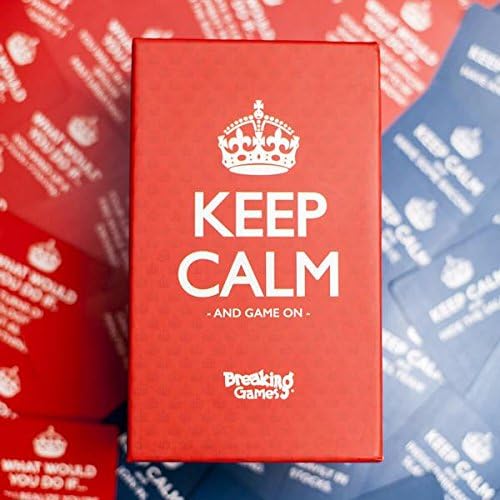 Keep Calm - Hilarious Party Game for Friends and Family - Ideal for Game Night - Ages 17+, 3-8 Players-BubblyBeeBaby