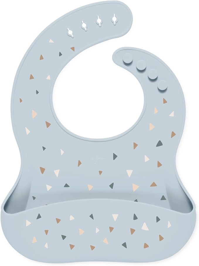 Simple Modern Silicon Bib Toddler food bib-BubblyBeeBaby