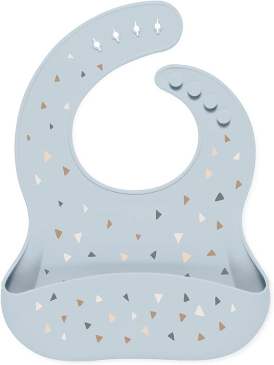 Simple Modern Silicon Bib Toddler food bib-BubblyBeeBaby