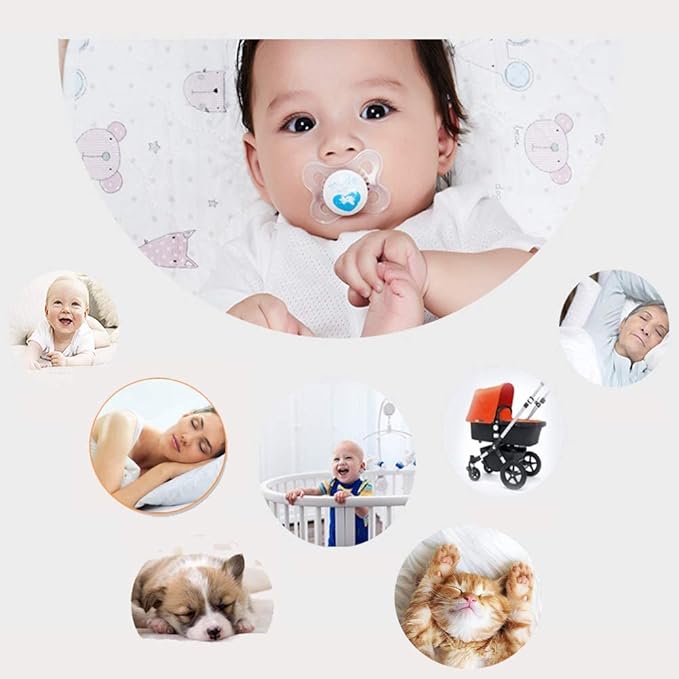 2 Pack Waterproof Crib Mattress Protector Pad, 34" x 54", Washable, Reusable Flannel Protector Pad for Baby, Toddler, Elders and Pets-BubblyBeeBaby