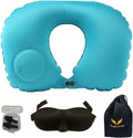 Vorgato Luxury- Airplane Pillow - Inflatable Travel Pillow - Airplane Essentials - Travel Neck Pillow - Inflatable Neck Pillow for Traveling - Neck Pillows for Travel - Blow Up Airplane Pillow