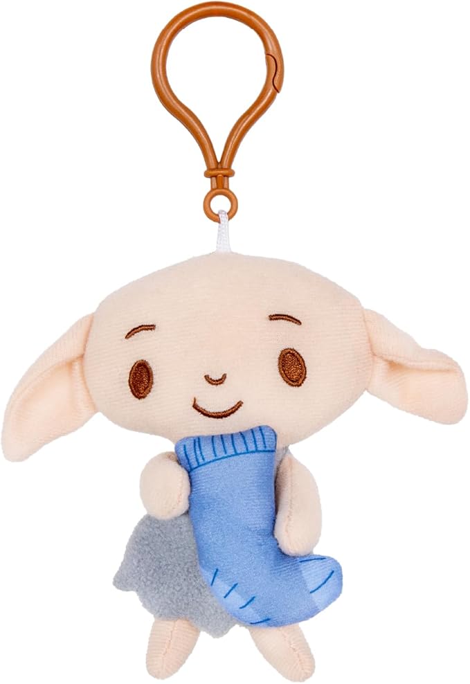 Harry Potter Dobby Plush Clip On Sensory Toys for Toddlers 1-3, Halloween Baby Toys & Learning Toys for Kids, Soft Elf Plushie Baby Halloween Toys-BubblyBeeBaby
