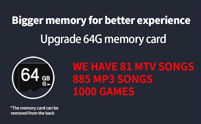 HDMI Dance Mat 64GB Storage, 1000 Games,885 Songs,81 MTV Videos.Dance pad Combines Dance, Yoga, Aerobics, Running, Sports, and Puzzle Games A Prestigious Gift for Boys & Girls. Flannel Material-BubblyBeeBaby