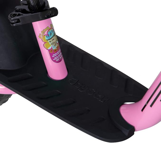 JOYSTAR 10"/12" Toddler Balance Bike for Girls & Boys, Ages 18 Months to 5 Years, Kids Push Bike with Footrest & Adjustable Seat Height, First Birthday Gifts for 2-5 Boys Girls-BubblyBeeBaby