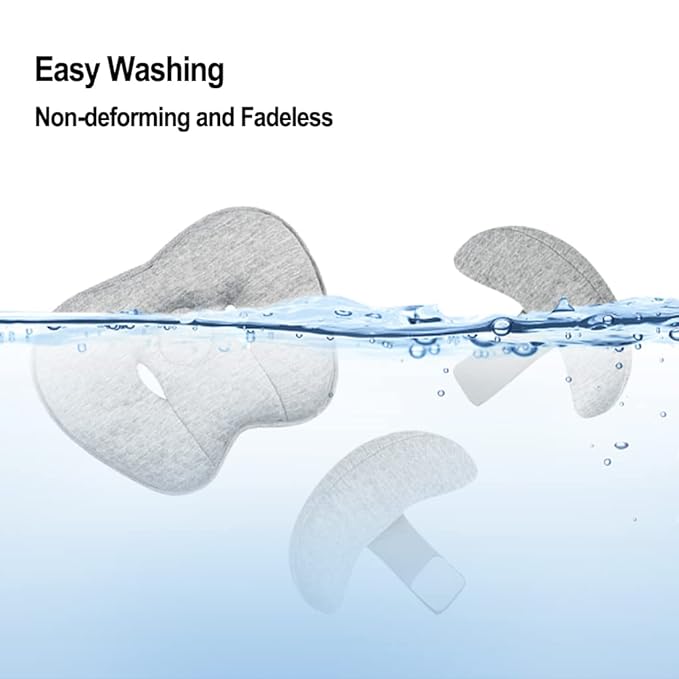 2 in 1 Baby Support Pillow, Adjustable Banana Shape Baby Neck Head Travel Pillow Stroller Insert Cushion for Kids, Toddler, Gray-BubblyBeeBaby